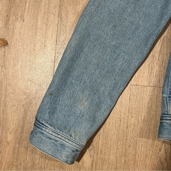 A.P.C. Howl Denim Jacket with Beige Collar size Large - Picture 3 of 10